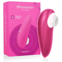 Womanizer Starlet 3 Intimate Air Pulse Device Pink, 6 Intensities, Waterproof