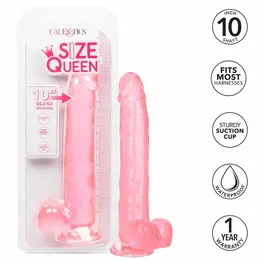 CalExotics Size Queen Intimate Accessory Pink 25.5 cm Flexible TPR