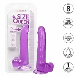 CalExotics Size Queen Intimate Model Purple 20.3cm Flexible TPR