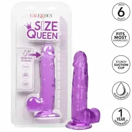 CalExotics Size Queen Intimate Machine Purple 15.3 cm Flexible TPR
