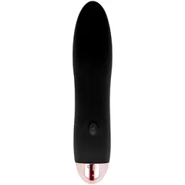 Dolce Vita Four Black Rechargeable Silicone Device 7 Modes 13cm