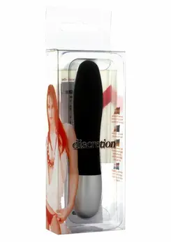 Seven Creations Discretion Compact Black Waterproof Massager 11cm
