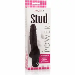 CalExotics Power Stud Cliterrific Black Intimate Massager 19cm