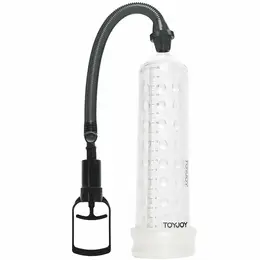 TOYJOY Power Massage Pump Transparent Cylinder Measurement System 23cm