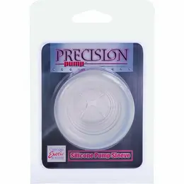 CalExotics Universal Silicone Pump Sleeve Clear, 8 cm Diameter, Flexible Fit