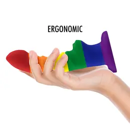MYTHOLOGY Her Colby Pride Silicone Model M - Flexible Suction Base