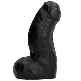 All Black Model AB43 Intimate Silicone Machine Black 17 cm