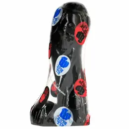 All Black Intimate Model Black 15 cm - Compact Anatomical Design