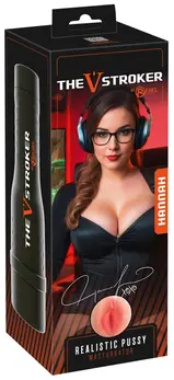 Rebel V-Stroker Hannah Compact Intimate Device, Skin-Like Material, 26.5cm
