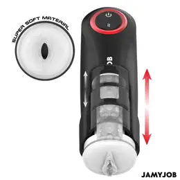 Jamyjob Gravity Automatic Intimate Machine 5 Modes USB Black-Red