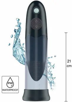 HIDDEN DESIRE Fusion X Automatic Aqua Pump - Waterproof, Measurement Lines