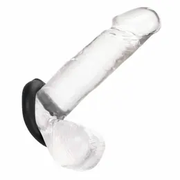 CalExotics Alpha Optimum Silicone Support Ring Black Flexible