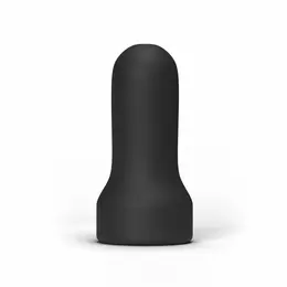 All Black Loop Model 2 Intimate Machine - 17 cm, Phthalate-Free, Black