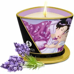 SHUNGA Massage Candle Lavender 170 ml - Aromatic Relaxation Candle