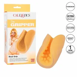 CalExotics Beaded Grip Flexible Intimate Device Orange 12.75cm TPE
