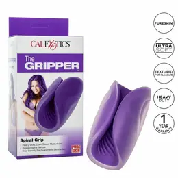 CalExotics The Gripper Spiral Grip Intimate Sleeve, Dual-Density, 12.75 cm