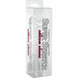 Seven Creations Silicone Extension Sleeve Transparent Textured Cover