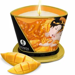 SHUNGA Massage Candle Mango 170ml - Aromatic Massage Oil Candle