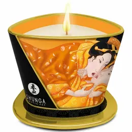 SHUNGA Massage Candle Mango 170ml - Aromatic Massage Oil Candle