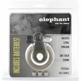 Seven Creations Vibrating Intimate Ring with Elephant-Shaped Stimulator 13cm
