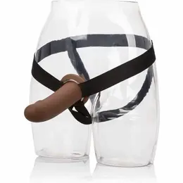 CalExotics PPA Brown Hollow Extension with Adjustable Harness 17.75 cm