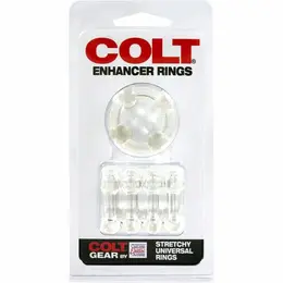 CalExotics COLT Enhancer Rings Clear Flexible Support System