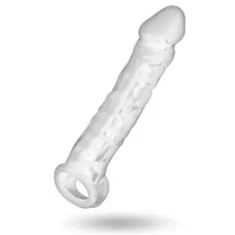 Addicted Toys Dong Extension Transparent 20cm Anatomical Sleeve