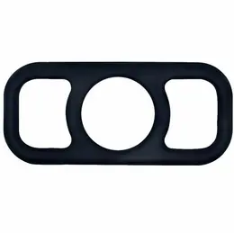 Baile Training Silicone Adjustable Support Rings Set of 3 Black