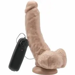Get Real Vibrating Anatomical Model 20.5 cm with Adjustable Settings Skin Tone