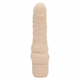 Get Real Mini Classic G-Spot Vibrator Skin Tone, Ergonomic Silicone