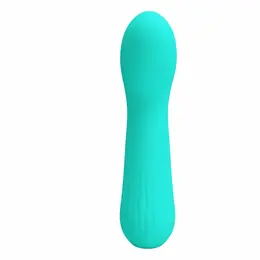 Pretty Love Faun Intimate Flexible Vibrator Aqua Green USB Rechargeable