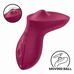 Satisfyer ExciteRrr Lay-On Intimate Device Berry, 10 Modes, Waterproof