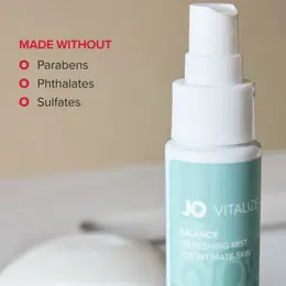 JO Vitalize Balance Intimate Mist 60ml - pH-Balanced, Fragrance-Free Care