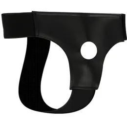 Darkness Adjustable PU Leather Harness with Universal Opening, One Size