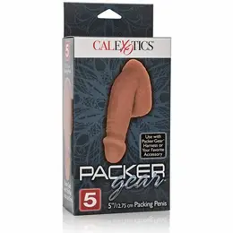 CalExotics Pure Skin Packing Model Brown 14.5 cm - Soft Anatomical Form