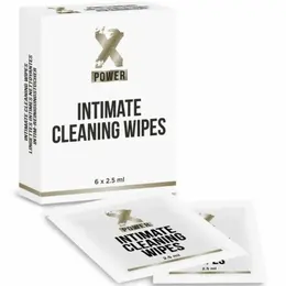 Labophyto XPOWER Intimate Cleansing Wipes 6-Pack Pocket Size Fresh Scent