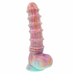 Evolved Fantasy Vibrator 27.6 cm - Silicone, 8 Modes, Suction Cup, Remote