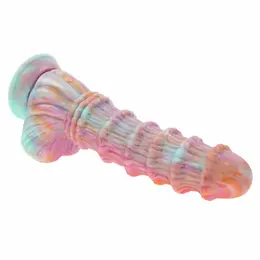 Evolved Fantasy Vibrator 27.6 cm - Silicone, 8 Modes, Suction Cup, Remote