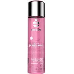 Swede Fruity Love Massage Oil Sparkling Strawberry Wine 120ml Warming