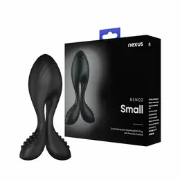 Nexus Bendz Vibrating Plug Small - Flexible Shape, Remote, Waterproof