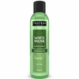 Intimateline Tantras Love Oil White Musk 150ml - Luxurious Massage Formula