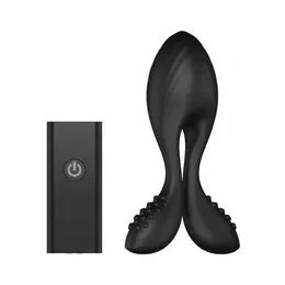 Nexus Bendz Vibrating Plug Medium - Flexible, Remote-Controlled, USB, Black