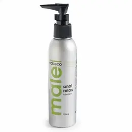Cobeco Male Anal Relax Gel 150 ml - Comfort Formula, Water-Based Lubricant
