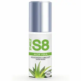 S8 Aloe Vera Water-Based Lubricant 125ml - Gentle, Paraben-Free Formula