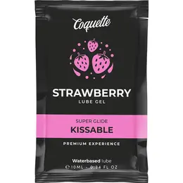 Coquette Chic Desire Strawberry Water-Based Lubricant Pocket 10ml