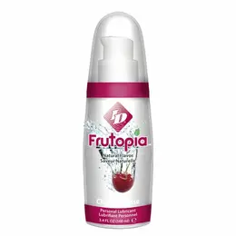 ID Frutopia Cherry Water-Based Lubricant 100ml - Vegan Formula