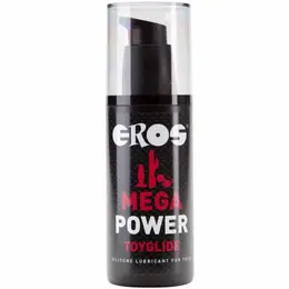 EROS Power Line Silicone Lubricant for Toys 125ml - Long-Lasting, Neutral