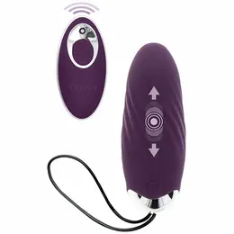 ToyJoy Knock Knock Eggstavagant Intimate System, Remote, Purple, 8 Modes