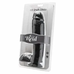 Get Real Black Intimate Model 25.5 cm with Anatomical Base