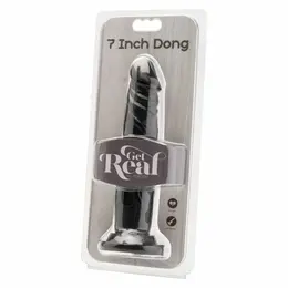 TOYJOY Get Real Model 18 cm Black - Anatomically Shaped Intimate Device